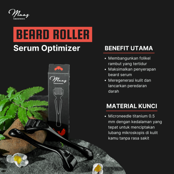 Maaz Grooming Beard Roller - 3 3 -