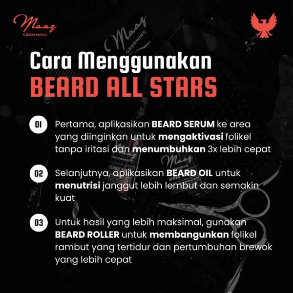 Maaz Beard All Stars Bundle - 8 6 -