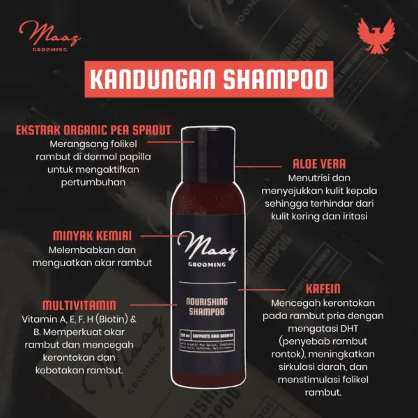 Maaz Grooming Nourishing Shampoo - 2 -