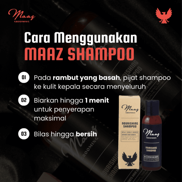 Maaz Grooming Nourishing Shampoo - 3 -
