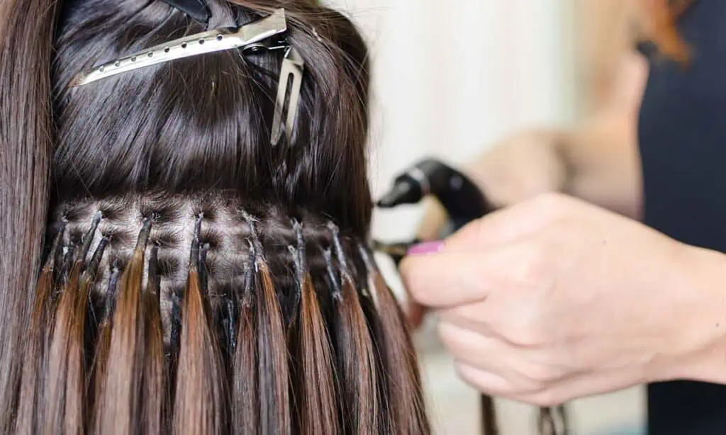 jenis rambut sambungan